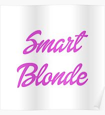 Smart Blonde Poster
