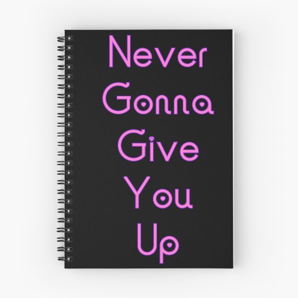 Item preview,  (Fancy) Never Gonna Give You Up v2 designed and sold by KMGraphics99.