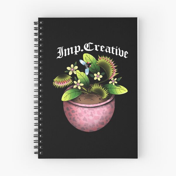 Item preview, Tattoo Style Venus Flytrap (white text) designed and sold by moss-fawn.