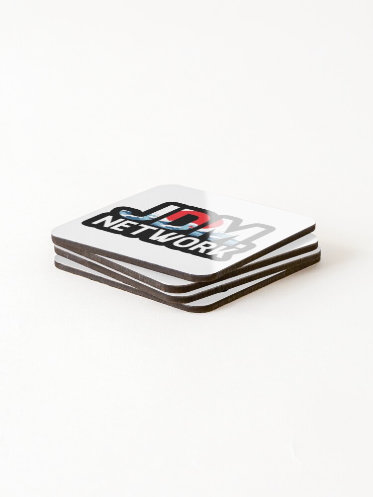 Thumbnail 4 of 5, Coasters (Set of 4), JDM NETWORK designed and sold by Racingdecals.