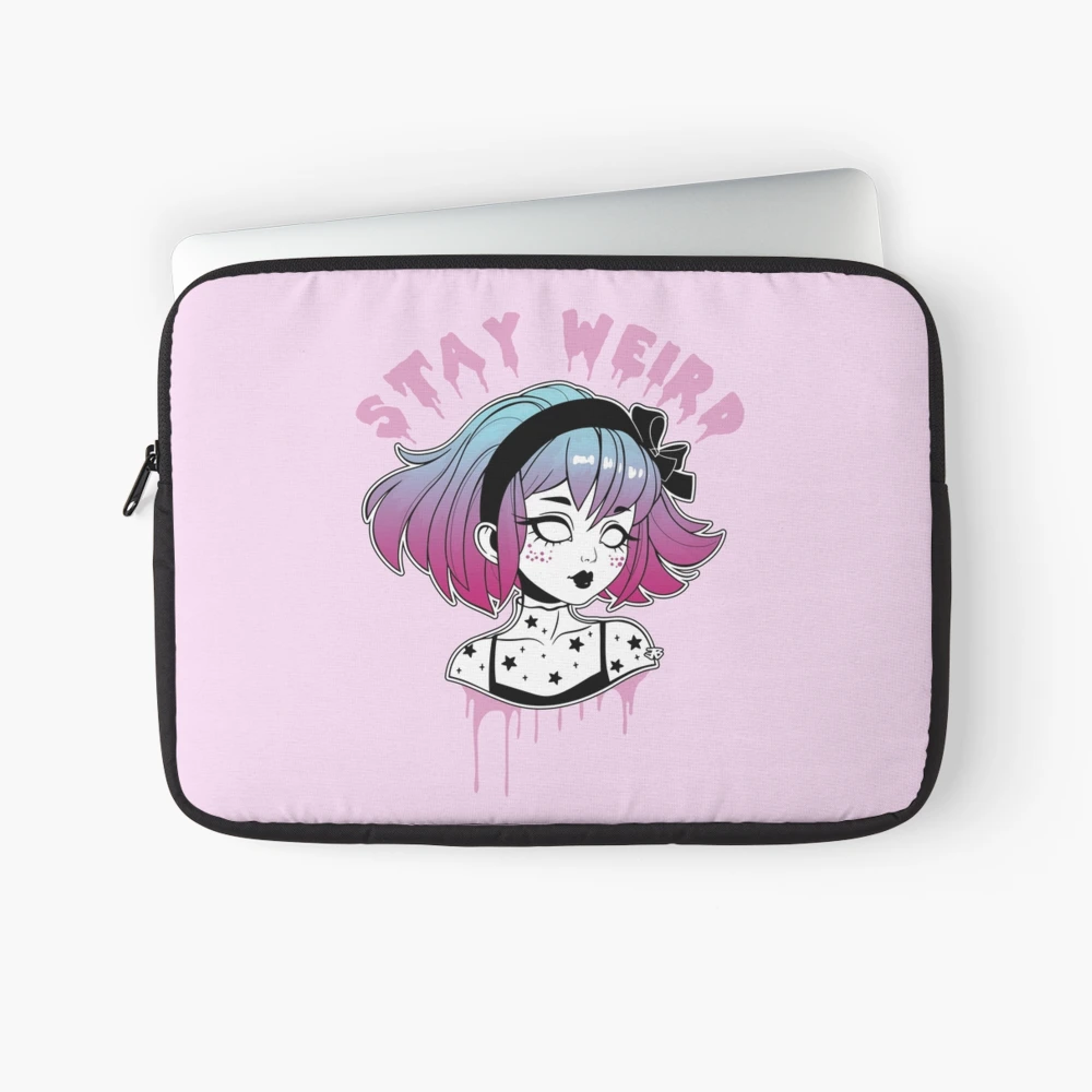 Stay Weird Pastel Goth - Creepy Cute Girl Poster for Sale by Ikaroots