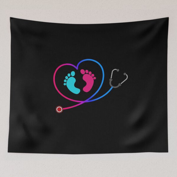 Item preview, Pediatric OB NICU Nurse Stethoscope Baby Gift designed and sold by GreenFarm2022.