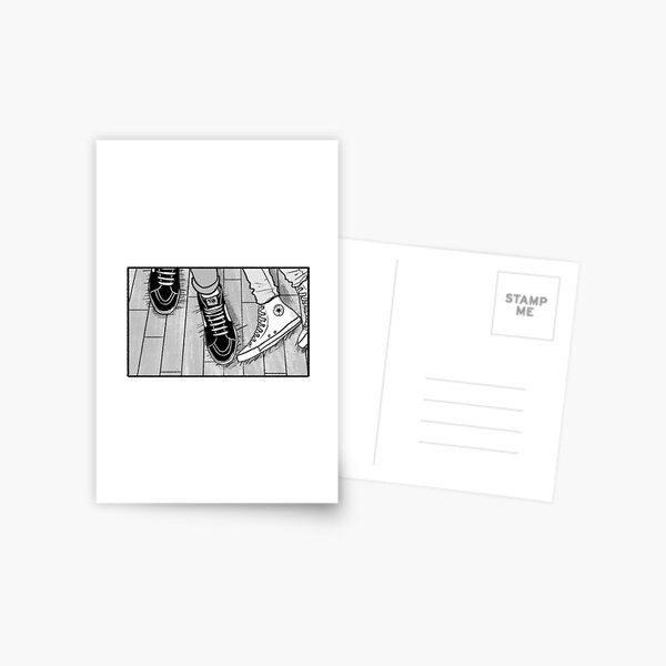 Heartstopper Shoes Postcard