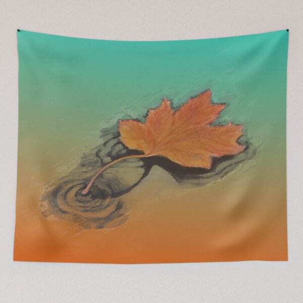 Item preview, Maple Leaf on Water sunrise by J.D. Hall designed and sold by MystixJack.