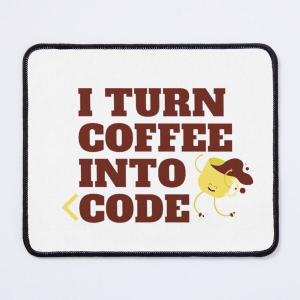 Item preview, I turn coffee into code designed and sold by Douniaya.