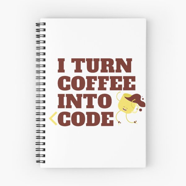 Item preview, I turn coffee into code designed and sold by Douniaya.