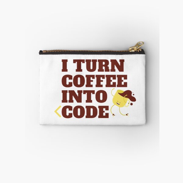 Item preview, I turn coffee into code designed and sold by Douniaya.
