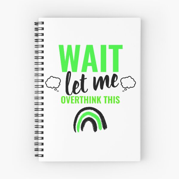 Item preview, Wait, Let Me Overthink This designed and sold by Indra Agrawal.