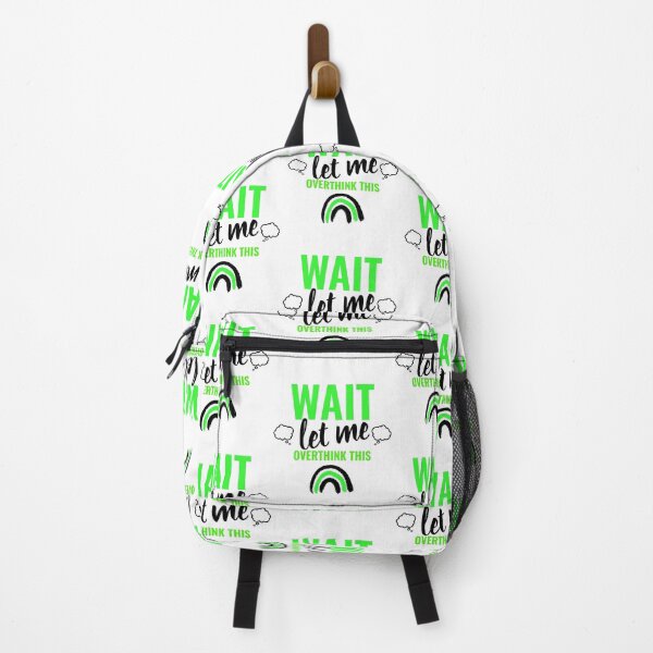 Item preview, Wait, Let Me Overthink This designed and sold by Indra Agrawal.