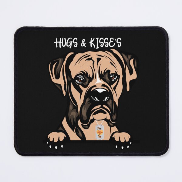 Item preview, VALENTINES DAY BOXER DOG HUGS & & KISSES designed and sold by Affyboss6.