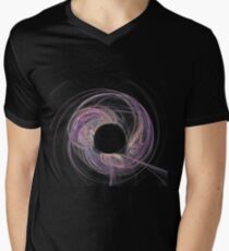 Black hole Men's V-Neck T-Shirt