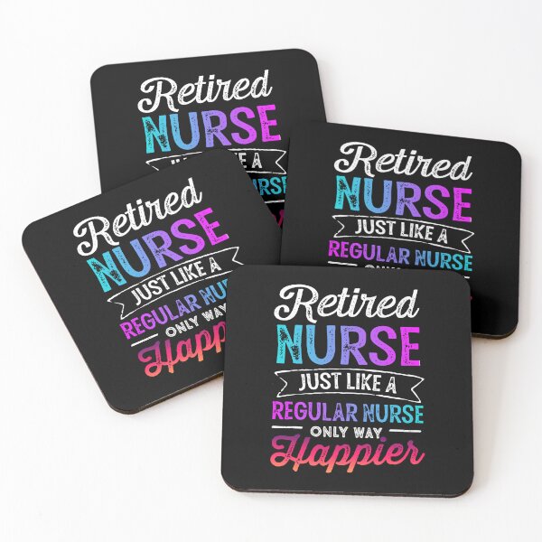 Item preview, Retired Nurse Gifts Just Like Regular Nurse Only Way Happier designed and sold by GreenFarm2022.