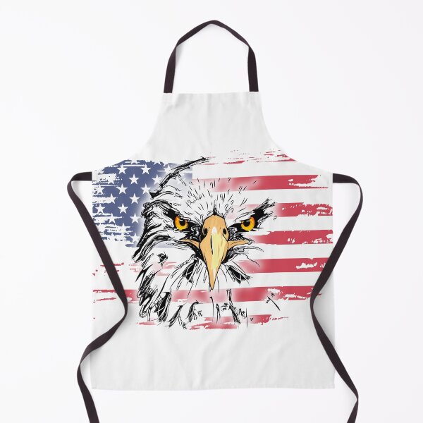 Item preview, American Bald Eagle with Distressed American Flag designed and sold by AmericaFreedom.