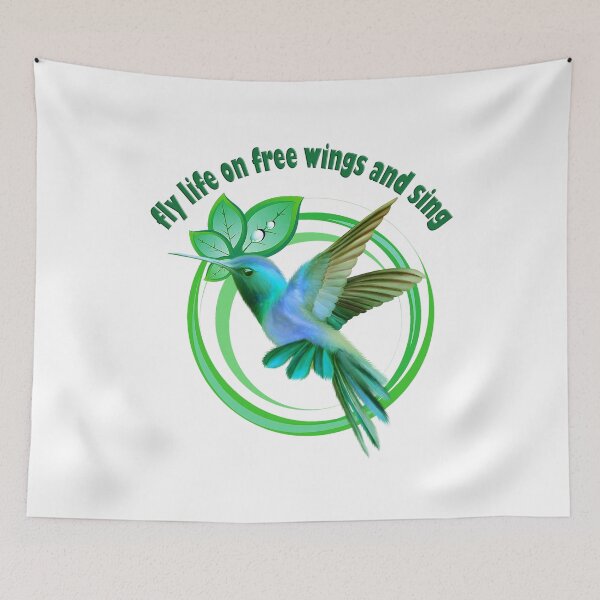 Item preview, Bird is flying on free wings designed and sold by ArtMarino78.