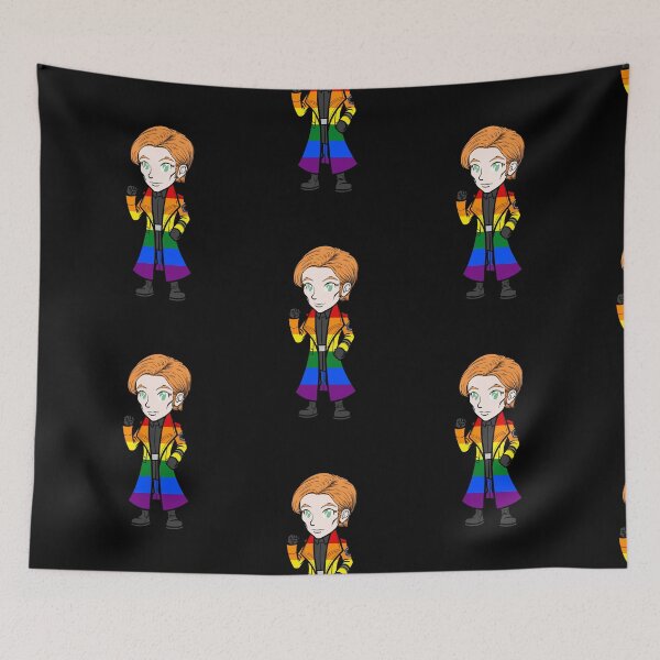 Item preview, Pride Wars - Chibi General (Rainbow) designed and sold by DarthAstris.
