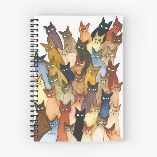 Item preview, Many Whimsical Cats designed and sold by Lori Alexander.