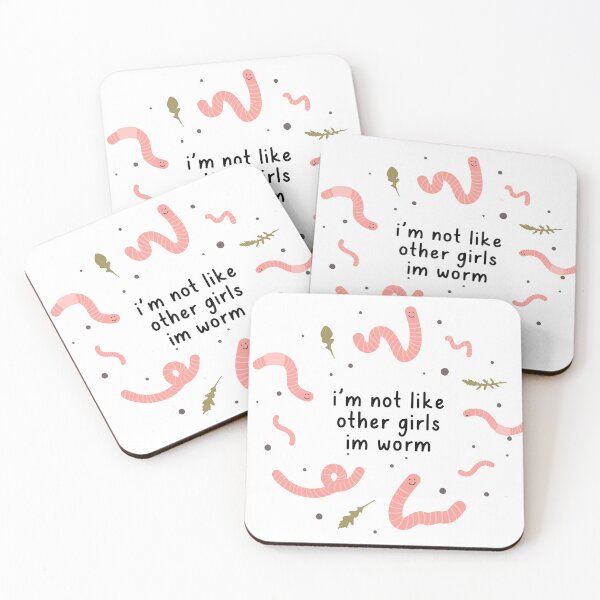 Item preview, i'm not like other girls im worm designed and sold by goblinbabe.