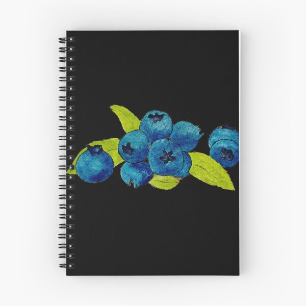 Item preview, Blueberries watercolor designed and sold by Hueyhuesart.