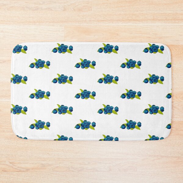 Item preview, Blueberries watercolor designed and sold by Hueyhuesart.