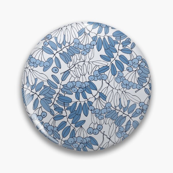Item preview, Toile de Jouy style with rowan  designed and sold by Svetlana Piatigoskaia.