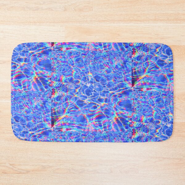Item preview, Glitchy Ocean - Blue designed and sold by KaleidoscopicU.