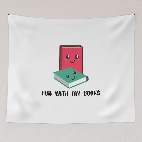 Item preview, FUN WITH MY BOOKS designed and sold by IsaCria.