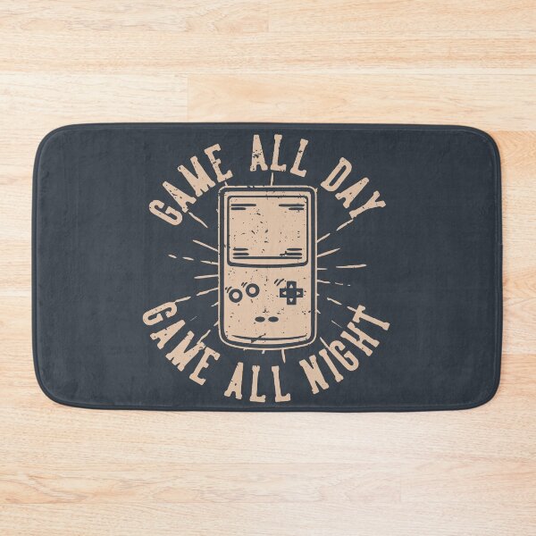 Item preview, Game all Day Game All Night Retro Gaming Console Gameboy designed and sold by WearWolfDesigns.