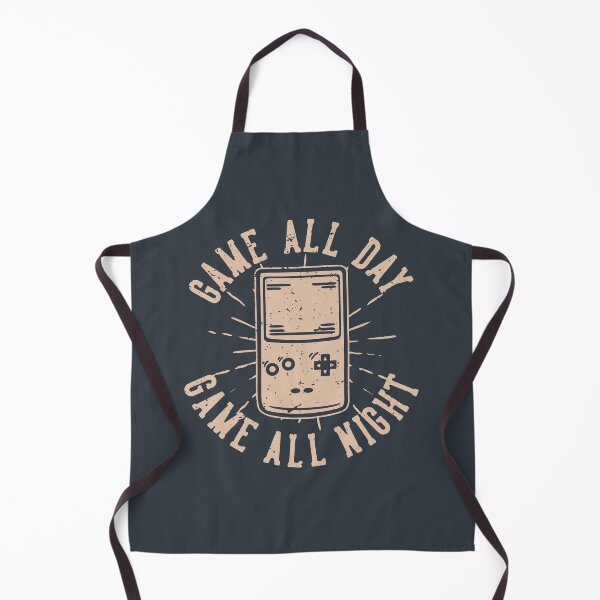 Item preview, Game all Day Game All Night Retro Gaming Console Gameboy designed and sold by WearWolfDesigns.