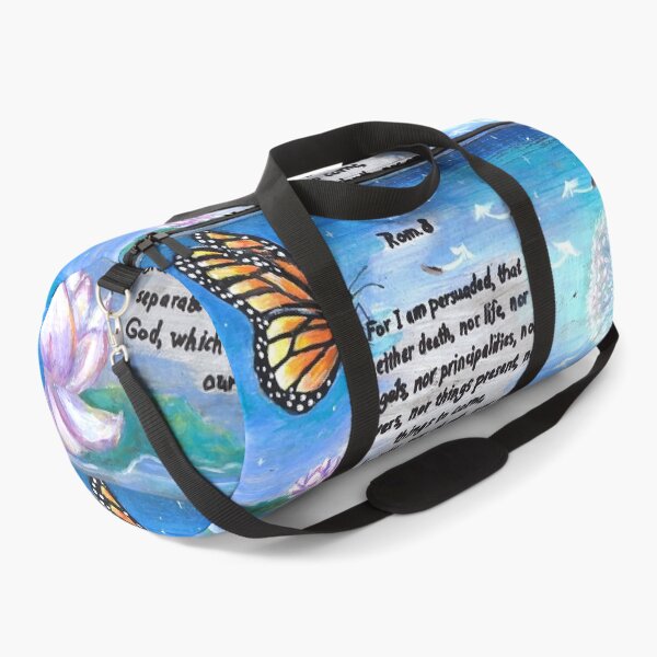 Item preview, Romans 8:38-39 butterfly dandlion painting designed and sold by Stephanie Skeem.