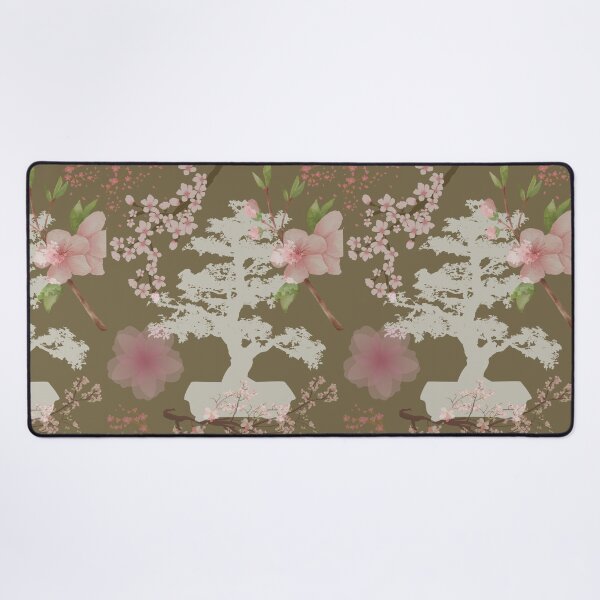 Item preview, Bonsai Tree With Beautiful Cherry Blossoms Design designed and sold by EarthArtDesigns.