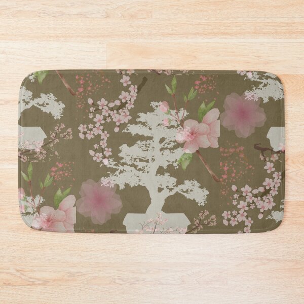 Item preview, Bonsai Tree With Beautiful Cherry Blossoms Design designed and sold by EarthArtDesigns.