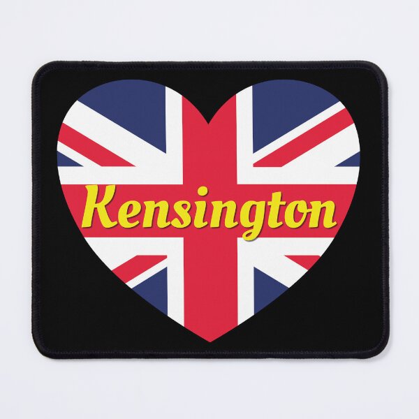 Item preview, Kensington Inglaterra Reino Unido Bandera británica Corazón - Kensington Lover designed and sold by DPattonPD.