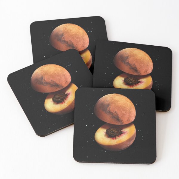 Item preview, Funny Peach Mars Planet Cut Out Astronomy Space Science designed and sold by ecomdesign.