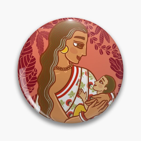 Item preview, Saci Devi with Nimai. designed and sold by Saragrahi.