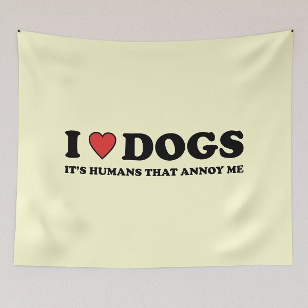 Item preview, I love dogs designed and sold by iskapa.