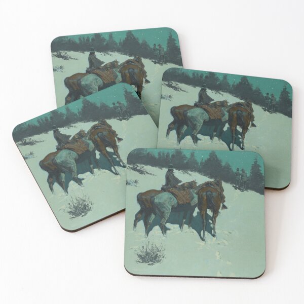 Item preview, A Reconnaissance | Frederic Remington | 1902 Wild West Art designed and sold by CJET.