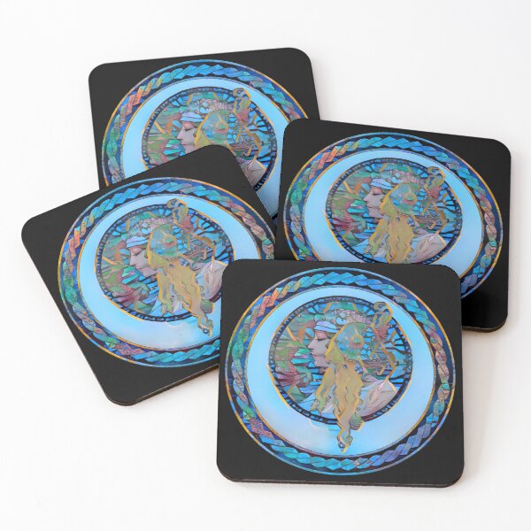 Item preview, Framed Tetes Byzantines Blond Dream designed and sold by Swabcraft.