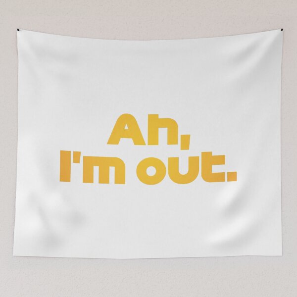 Item preview, Ah, I'm Out! NOR. - Best Team Radio Imola GP 2022 Season (Orange) designed and sold by FilipeFerreira.