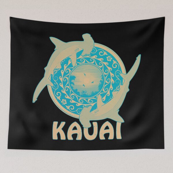 Item preview, Kauai hammerheads designed and sold by NicGrayGraphic.