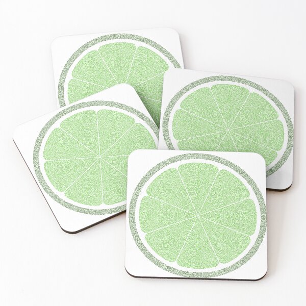 Item preview, Citrus Squiggles - Lime - designed and sold by Xernition.