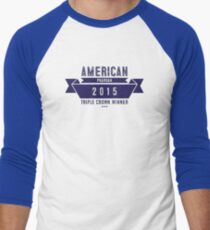 American Pharoah Men's Baseball ¾ T-Shirt