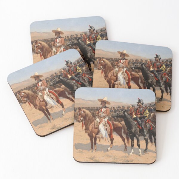 Item preview, The Mexican Major | Frederic Remington | 1889 Mexican-American War Art designed and sold by CJET.