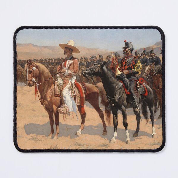 Item preview, The Mexican Major | Frederic Remington | 1889 Mexican-American War Art designed and sold by CJET.