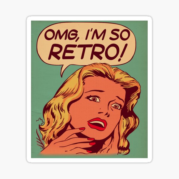 Item preview, omg, i'm so retro designed and sold by illuminartt.