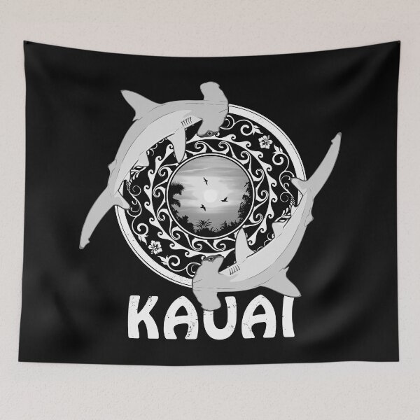 Item preview, Kauai hammerheads designed and sold by NicGrayGraphic.
