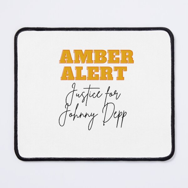 Item preview, Amber Alert. Justice for Johnny Depp designed and sold by Lilac225769.