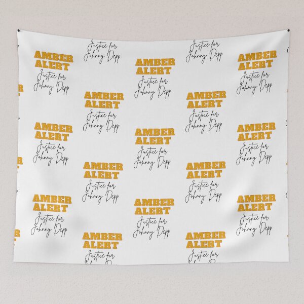 Item preview, Amber Alert. Justice for Johnny Depp designed and sold by Lilac225769.