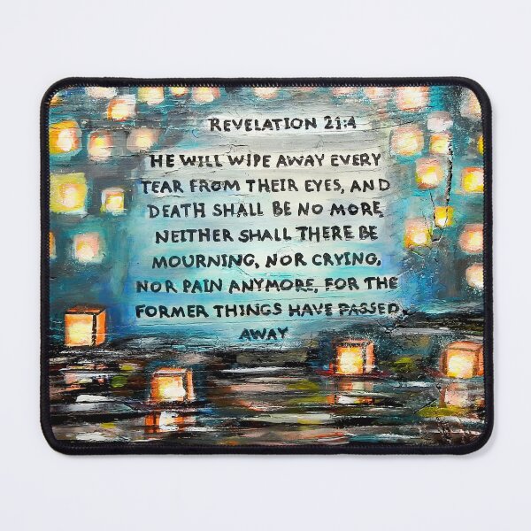 Item preview, Rev 21:4 japanese lanterns on water light painting designed and sold by Stephanie Skeem.