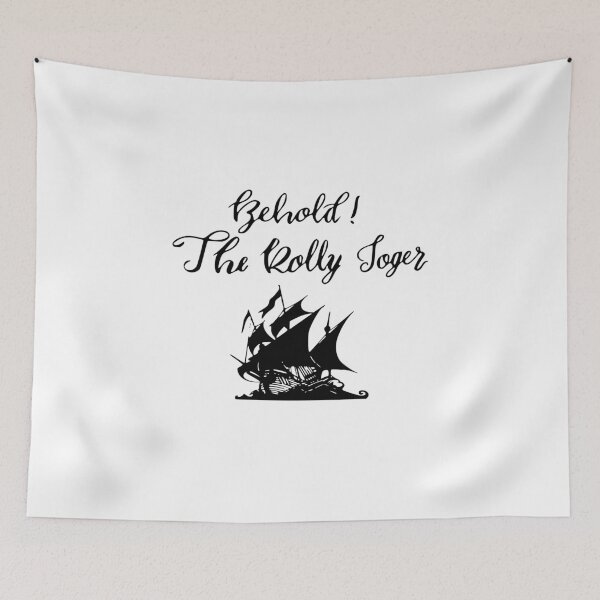 Item preview, Captain Hook - Behold! The Rolly Joger designed and sold by TrulyAmy.
