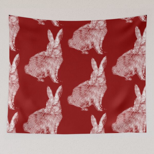 Item preview, White Rabbit (Monochromatic Hue Series) designed and sold by Mui-Ling Teh.